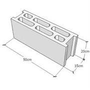 بلوک سبک سه جداره استاندارد مانا  15*20*50